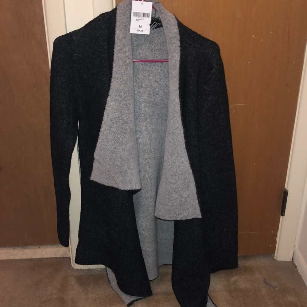 NWT drape front cardigan